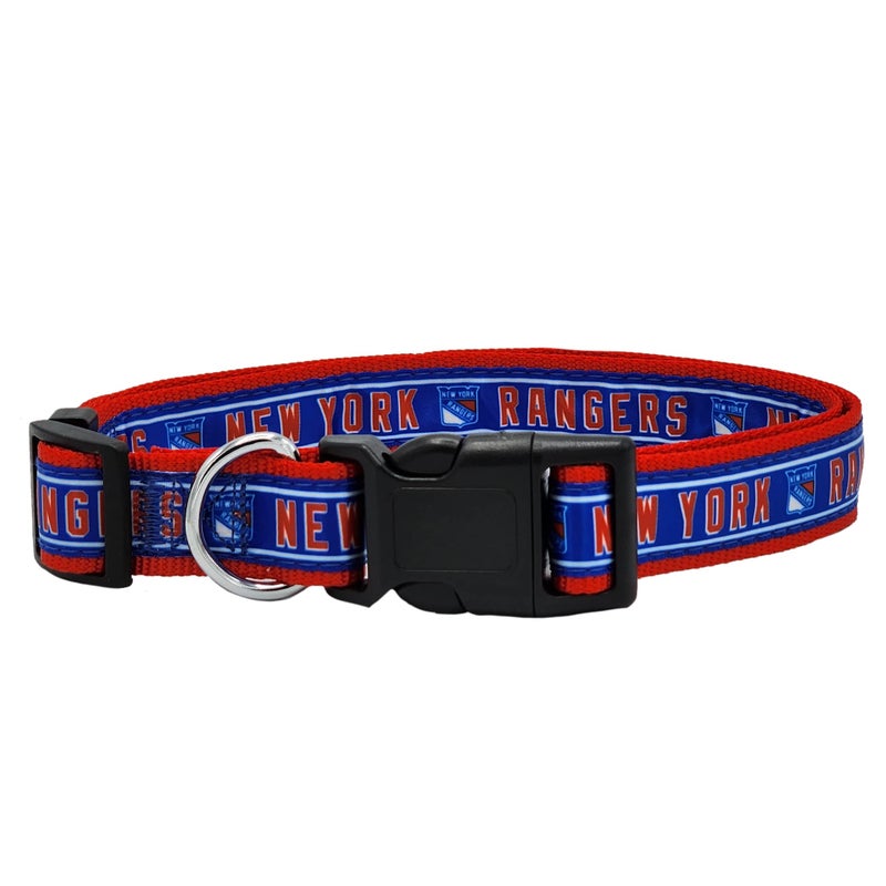 Pets First NHL Collar for Dogs & Cats. Adjustable, Cute, & Stylish! The Ultimate Hockey Fan Collar! - Image 1